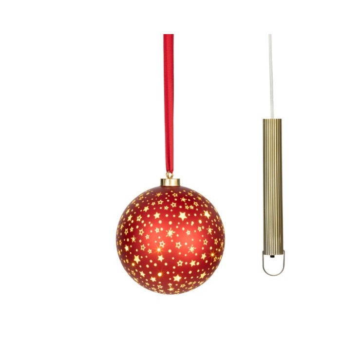 SFERA 25 LED STELLINE D.19 LUCE CALDA